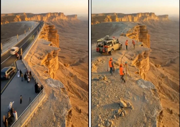 صحيفة المرصد - فيديو بالذكاء الاصطناعي لتطوير حافة العالم "جبل فهرين" أحد أبرز الوجهات السياحية الطبيعية بالرياض